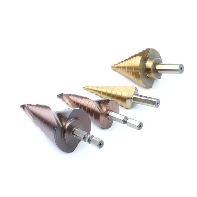 China Wood And Metal 4-30mm High Speed ​​Step Steel Drill Bit for sale