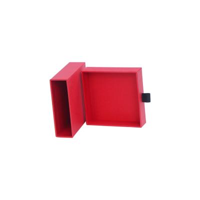 China China Handmade Printing Factory Customized Jewelry Boxes Red Small Drawer Packaging Box Paper Boxes for sale