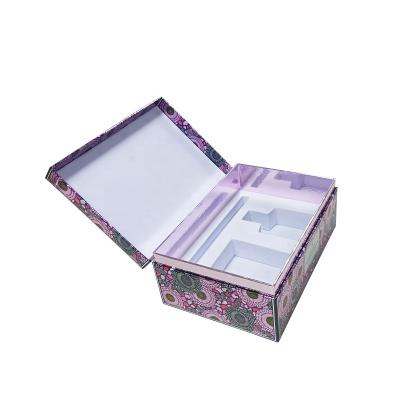 China Luxury Materials Lip Gloss Cosmetic Packaging Box Recycled Beauty Paper Box Makeup Set Cosmetic Box for sale