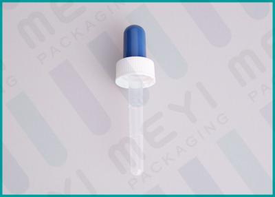 China 20/400 Plastic Druppelaar met Blauwe pvc-Speen en Plastic Pipet Te koop