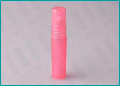 China 5ml Pink Travel Size Perfume Bottle Packaging No Spill With Plastic PP Material for sale