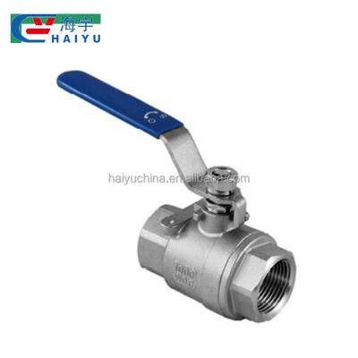 China Thread Sanitary Stainless Sanitary Ball Valve For Industry for sale