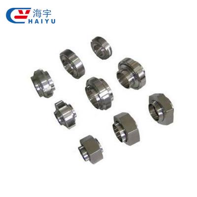 China Stainless Steel Food Grade Union Full Set SMS Union Coupling Flange Sanitary Union for sale