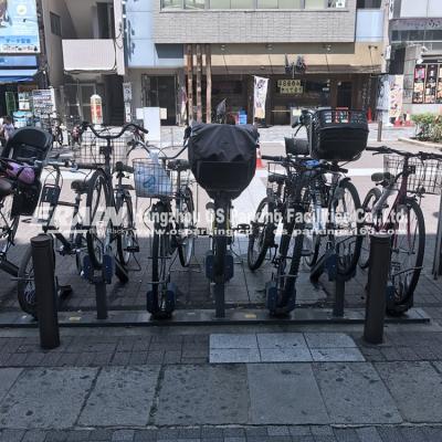 China Newly durable and easy to use innovative anti-theft single platform bike rack with smart lock for sale