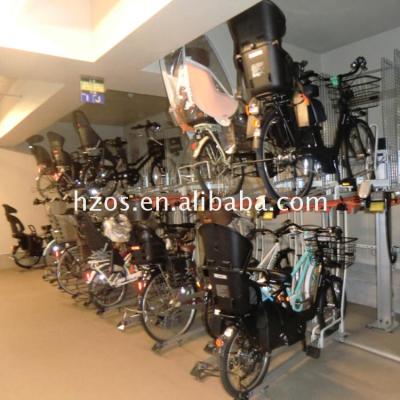 China Aluminum Stackable Bicycle Parking Rack Galvanized Bike Display Rack Durable for sale