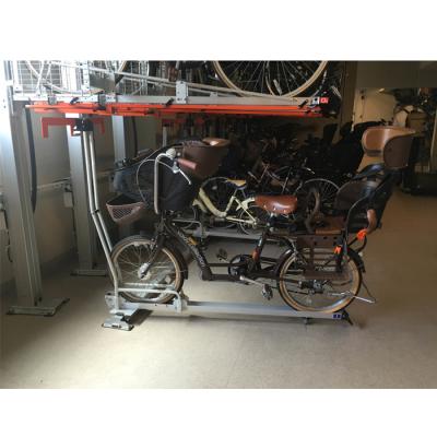 China Automatic Vertical Lift Type Aluminum Alloy Bicycle Frame For Parking for sale