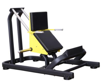 China Universal Weight Gym Equipment Free Standing Plate Loaded Standing Calf Raise Machine HSZ02 for sale