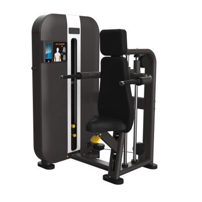 China Universal hot sale professional commercial free weight pln loaded exercise gym equipment triceps press machine for sale