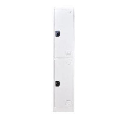 China Modern Attractive High Quality Modern Steel Locker 2 Door For Gym Clothing Storage Locker Cabinet for sale