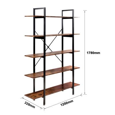 China Convenient 5 Tier Storage Rack Furniture Steel Wine Rack Convenient Cart For Home Kitchen Use for sale