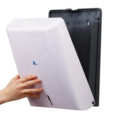 China Wall Mount Modern Dry Jumbo Toilet Paper Hand N-fold Jumbo Towel Paper Dispenser for sale