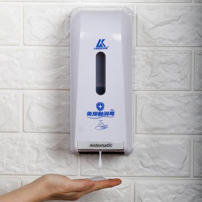 China Touchless Soap Dispenser Alcohol Pump Dispenser Foam Hand Foam Soap Dispenser ABS 1000ml Automatic Soap Dispenser for sale