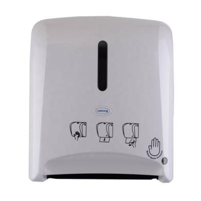 China Modern Automatic Infrared Hand Towel Dispenser Sensor Holder Jumbo Roll Paper Free Tissue Towel Dispenser for sale