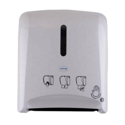 China LeeKong touchless gummed toilet paper towel dispenser modern automatic sensor wall mounted paper tape dispenser for sale