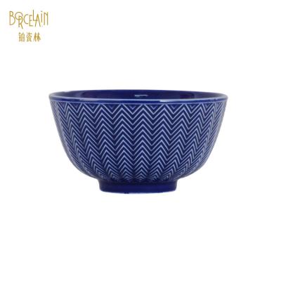 China Sustainable Suitable Good Quality Resin Ceramic Bowl Luxury Resin Vessel Ceramic Bowl for sale