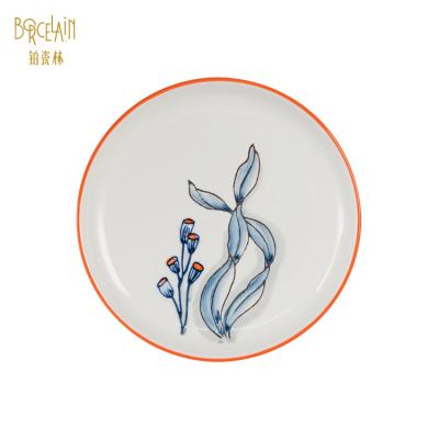 China New type viable small plates of attractive price and ceramic plates of new design for sale