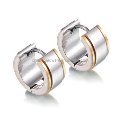 China allergic free Titanium Steel ear buckle minimalist stainless steel men/ women earrings cuff for sale