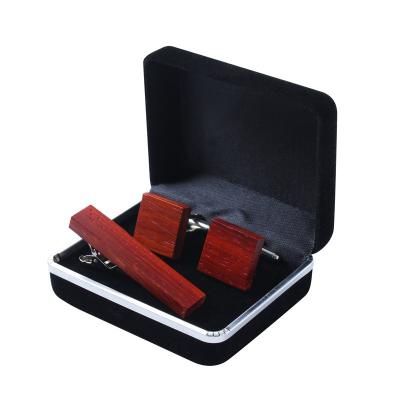 China Mold Watch Star Shirt Cuff Link Wooden Gift Box Knot Cufflinks zu verkaufen