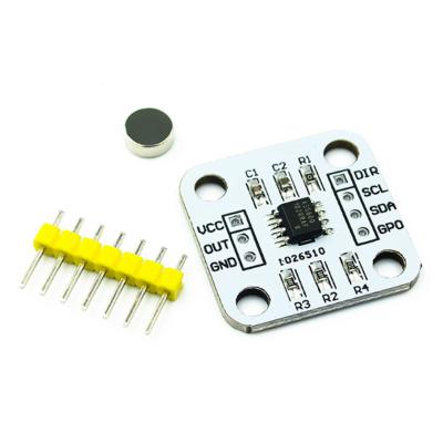 China AS5600 Module Encoder Magnetic Induction Angle Measurement Sensor Module 12bit High Precision Magnetic Module AS5600 for sale