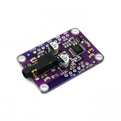 China CJMCU-1334 UDA1334A I2S DAC Audio Stereo Decoder Module Board 3.3V - 5V Module CJMCU-1334 UDA1334A for sale