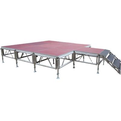 China Outdoor Movable Activity Product 1.22 * 1.22 Meter Performance Aluminum Alloy Stage for sale