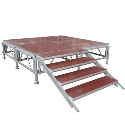 China Single Aluminum Activity Step Platform For Church Activities Setup for sale