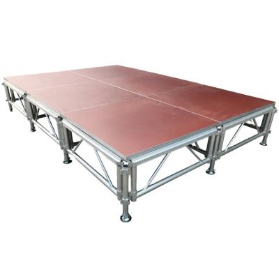 China Activity Concert Roof Truss Activity Performance Adjustment Aluminum Alloy Stage System for sale