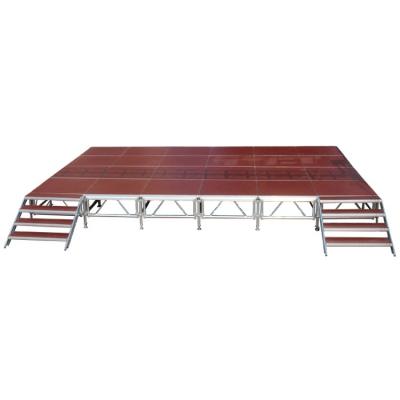 China Wedding performance activity platform from the activity manufacturer's direct sales, quick fitting aluminum lifting and step for sale