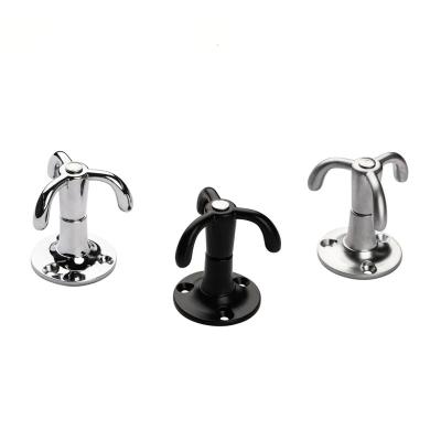 China Corrosion preventive Zamak rotatable Hook Cabinet Rotating Kitchen Hooks For Home Bathroom cabinet China supplier for sale