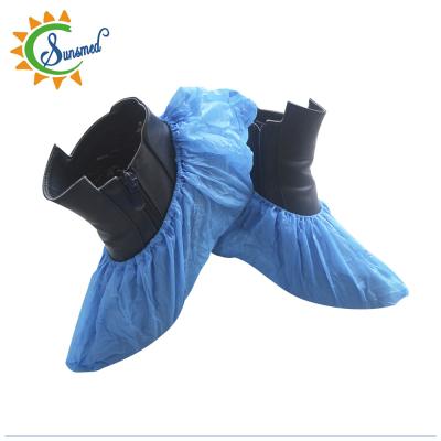 China Economic Hot Selling Water Repellent Shoe Covers Disposable CPE Foot Covers for sale