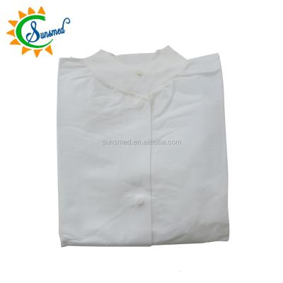 China Economic Protective Disposable Nonwoven Visitor Coats Visitor Coats Disposable Visitor Products Jacket Visitor Gown Disposable Gown en venta