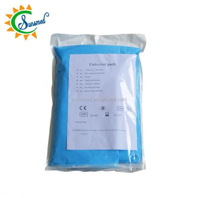 China Universal Sets Sterile Surgical Kits Hospital Sterile Surgical Universal Drape Packs zu verkaufen