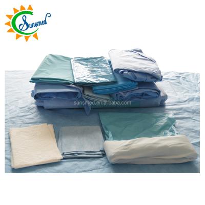 China Hospital Operation Products Sterile Surgical Laparotomy Packs Nonwoven Sterile Packs zu verkaufen