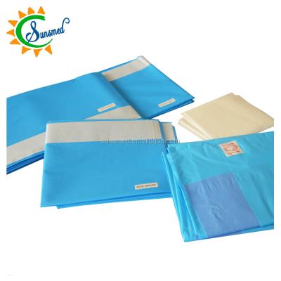 China Surgical Hospital Customized Surgical Pack Drape Disposable Sterile Universal Set Packs With Best Price zu verkaufen