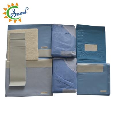 China Hospital Good Quality Surgical Disposable Nonwoven General Pack General Pack Kit zu verkaufen