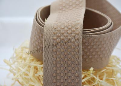 China 3D aumentó el silicón Dots Anti Slip Elastic Band del SGS para la ropa en venta