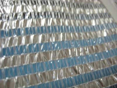 Chine le plastique transparent barre le tissu d'ombre pour la serre chaude avec les rayures en aluminium à vendre