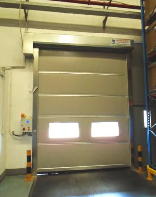 China Custom Sliding Industrial High Speed Door , Production Line Roll Up Security Gate for sale