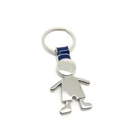 Китай Zinc Alloy Metal Keychain Holder in Siliver for Your Business Needs продается