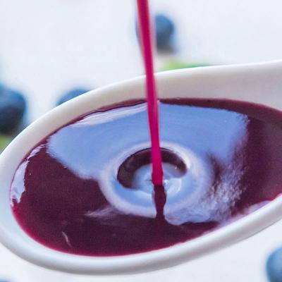 China No Addition China Manufacture Quality Wild Blueberry Concentrate Bulk Fruit Juice for sale