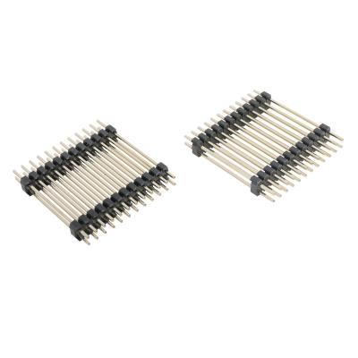 China Single Row/Double Rows/Dip Type/SMT Panel Type To Board Connector Socket 2.54 Pin Header Electronic Header Female Pitch Box Header Connector for sale