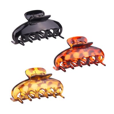 China Wholesale Fashion KAIXING Hair Accessories Women Black Color Hair Claw Clip for sale