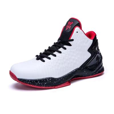 China CUSHIONING New Factory Brand Customized Basketball Shoes High Top Student Plus Size Sneakers for sale