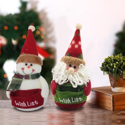 China Festival Decoration Selection Christmas Decorations Snowman Santa Claus Creative Gift for sale