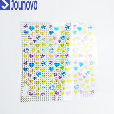 China Custom cartoon sticker stickers plastic transparent border NO MOQ company name sticker sheets for sale