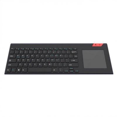 Chine clavier 2.4G sans fil avec le Touch Pad avec le clavier normal ultra compact inoxydable solide de contrôle facile de médias pour le PC TV à vendre