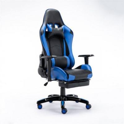 China Büro-ergonomischer justierbarer Schwenker-Spiel-Stuhl mit Schemel Recliner zu verkaufen