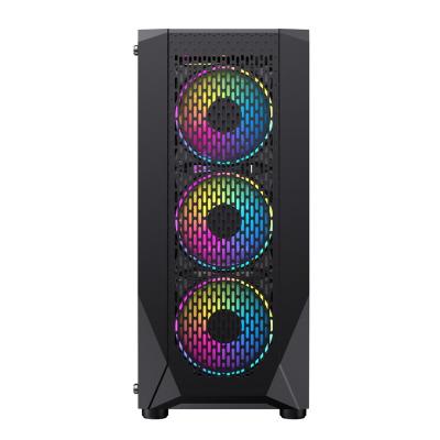 China Gabinete de PC ODM MATX ARGB vidro temperado RGB para jogos à venda