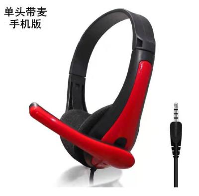 China Dual-Head Single-Head Wired Headphones With Microphones For Computers Mobile Phones In Office for sale