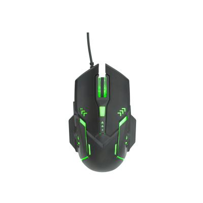 China Lightweight Rainbow-backlit LED 6D Wired Gaming Mouse With Multi-DPI Switching For Gamers Office Workers Designers for sale